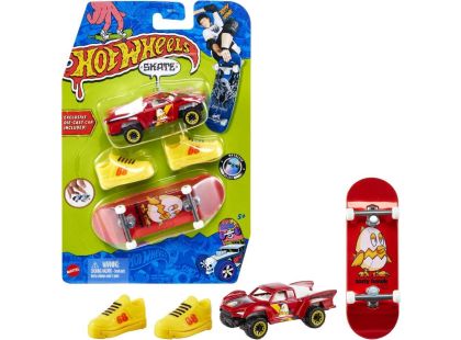 Mattel Hot Wheels Skates sběratelská kolekce fingerboard a boty Bird Is The Word