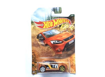Mattel Hot Wheels tematické auto – klasická kolekce 09 Ford Focus RS