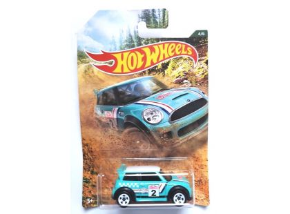 Mattel Hot Wheels tematické auto – klasická kolekce Mini Cooper S Challenge
