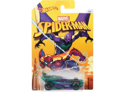 Mattel Hot Wheels tématické auto Marvel Spiderman Drift King