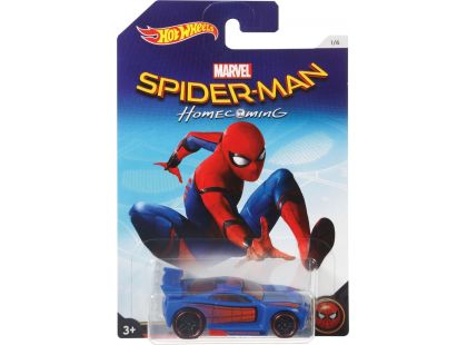 Mattel Hot Wheels tématické auto Marvel Spiderman Power Rage