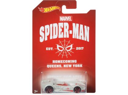 Mattel Hot Wheels tématické auto Marvel Spiderman Scoopa Di Fuego