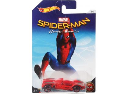 Mattel Hot Wheels tématické auto Marvel Spiderman Teegray