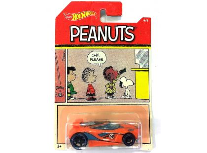 Mattel Hot Wheels tématické auto Peanuts Chicane