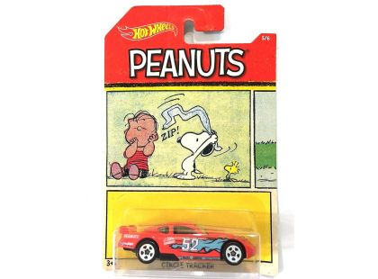 Mattel Hot Wheels tématické auto Peanuts Circle Tracker