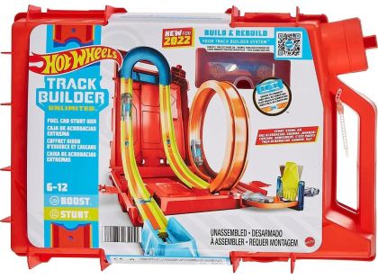 Mattel Hot Wheels Track Builder kanystr kaskadérských kousků