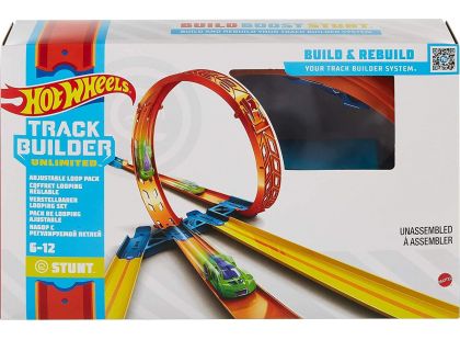 Mattel Hot Wheels track builder set pro stavitele Adjustable Loop Pack