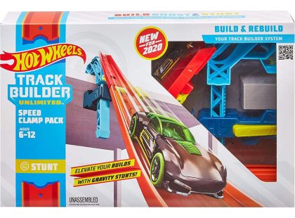 Mattel Hot Wheels track builder set pro stavitele Speed Clamp Pack