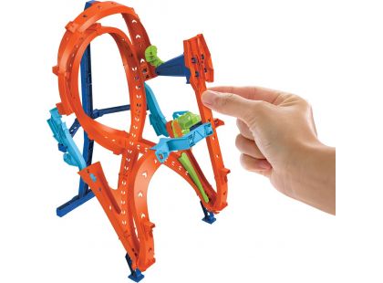 Mattel Hot Wheels vertikální osmičková dráha