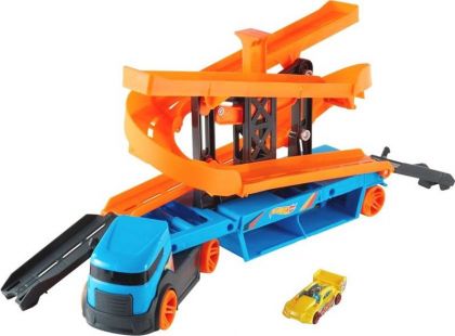Mattel Hot Wheels Zvedací náklaďák s dráhou