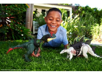Mattel Jurassic World obrovský útočící Dinosaurus 35 cm Stegosaurus