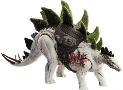 Mattel Jurassic World obrovský útočící Dinosaurus 35 cm Stegosaurus