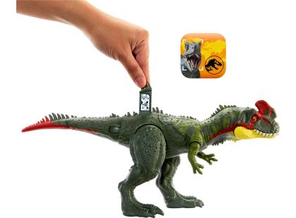 Mattel Jurassic World obrovský útočící Dinosaurus 35 cm Sinotyrannus
