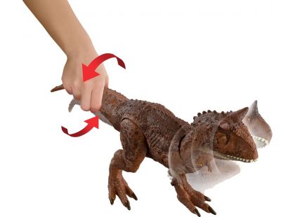 Mattel Jurassic World útočící Carnotaurus se zvuky 39 cm