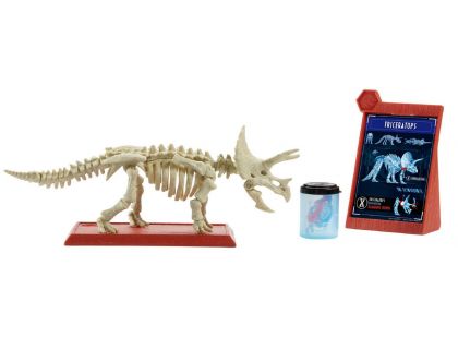 Mattel Jurský svět Dino kostry Triceratops