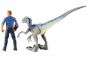 Mattel Jurský svět Dino příběh Velociraptor Blue a Owen 4