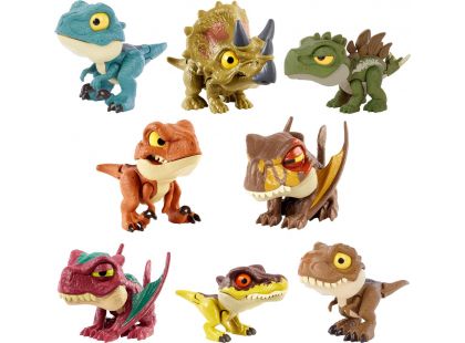 Mattel Jurský Svět Malý dinosaurus Snap Squad Stegosaurus