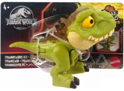 Mattel Jurský Svět Malý dinosaurus Snap Squad Tyranosaurus Rex