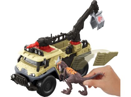 Mattel Jurský svět náklaďák hon na dinosaury