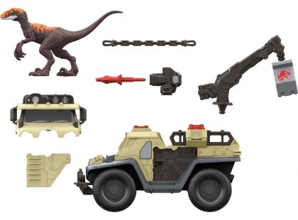 Mattel Jurský svět náklaďák hon na dinosaury