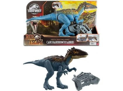 Mattel Jurský svět obrovský dinosaurus Carcharodontosaurus Mega