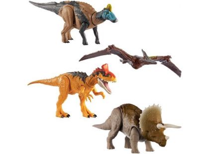 Mattel Jurský svět ohlušující řev Triceratops
