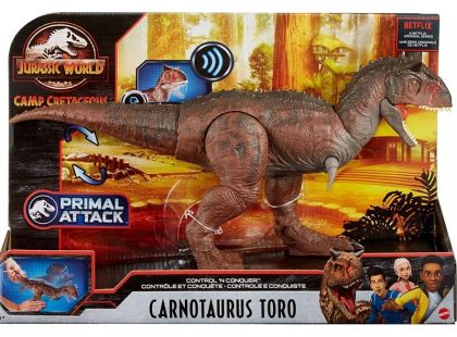 Mattel Jurský svět pohyblivý Carnotaurus Toro