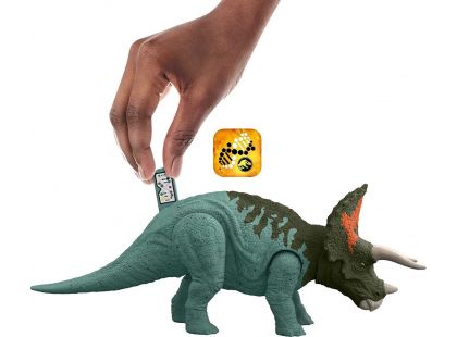 Mattel Jurský Svět řvoucí útočníci Triceratops