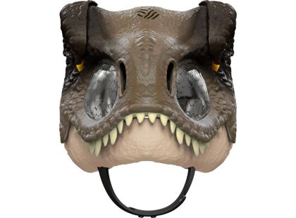 Mattel Jurský svět T-Rex maska na obličej se zvuky