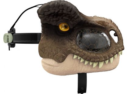 Mattel Jurský svět T-Rex maska na obličej se zvuky
