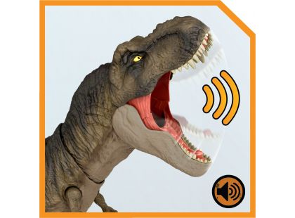 Mattel Jurský svět Tyrannosaurus Rex se zvuky - Poškozený obal