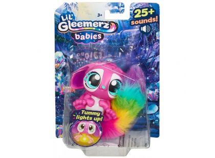 Mattel Lil Gleemerz miminko se zvuky růžový