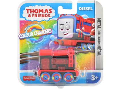Mattel Kovová mašinka Tomáš mění barvu Mašinka Tomáš a jeho přátelé