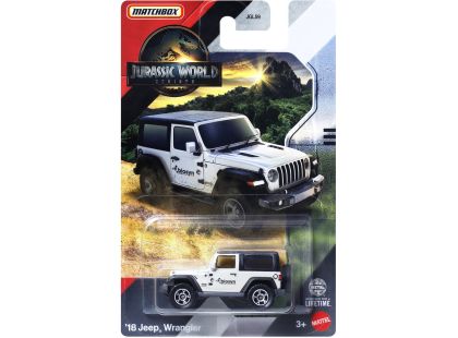 Mattel Matchbox Jurský svět dopravní prostředek 18 Jeep
