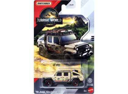 Mattel Matchbox Jurský svět dopravní prostředek 19 Jeep Gladiator
