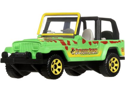 Mattel Matchbox Jurský svět dopravní prostředek Jeep Wrangler
