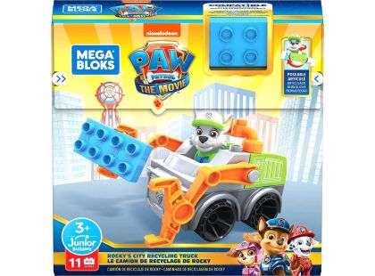 Mattel Mega Bloks Tlapková Patrola Rockyho recyklační auto