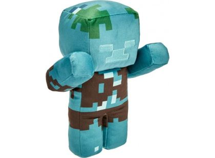 Mattel Minecraft 20 cm plyšák Drowned Zombie