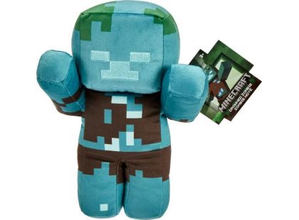 Mattel Minecraft 20 cm plyšák Drowned Zombie