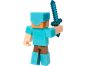 Mattel Minecraft 8 cm figurka Alex Diamond Armor s mečem 3