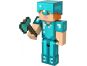 Mattel Minecraft 8 cm figurka Alex Diamond Armor 3