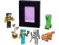 Mattel Minecraft 8 cm figurka Alex Diamond Armor 7