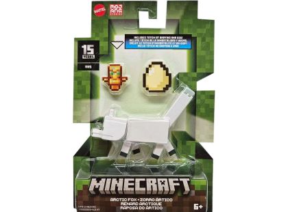 Mattel Minecraft 8 cm figurka Arctic Fox