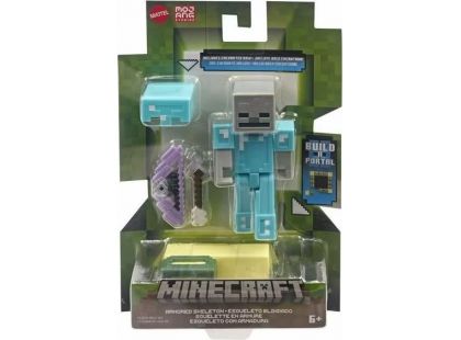 Mattel Minecraft 8 cm figurka Armored Skeleton