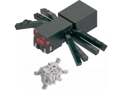 Mattel Minecraft 8 cm figurka Build a Portal Cave Spider