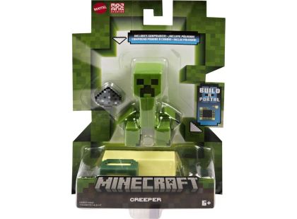 Mattel Minecraft 8 cm figurka Build a Portal Creeper
