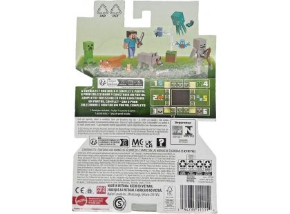 Mattel Minecraft 8 cm figurka Build a Portal Magic Mobs