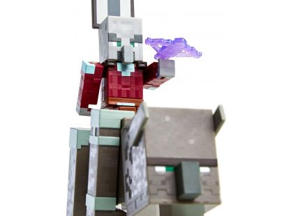 Mattel Minecraft 8 cm figurka dvojbalení Dungeons Ravager n Raid Captain