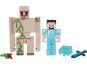 Mattel Minecraft 8 cm figurka dvojbalení Steve and Iron Golem - Poškozený obal 2