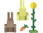 Mattel Minecraft 8 cm figurka Rabbits Carrot and Sunflower 5